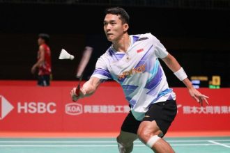 Kalahkan Shi Yu Qi, Jonatan Christie Melenggang ke Final China Masters 2024