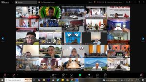 Pj Gubernur Sugito Ikuti Arahan Mendagri Tito Dalam Rakor Pengendalian Inflasi Daerah 2024