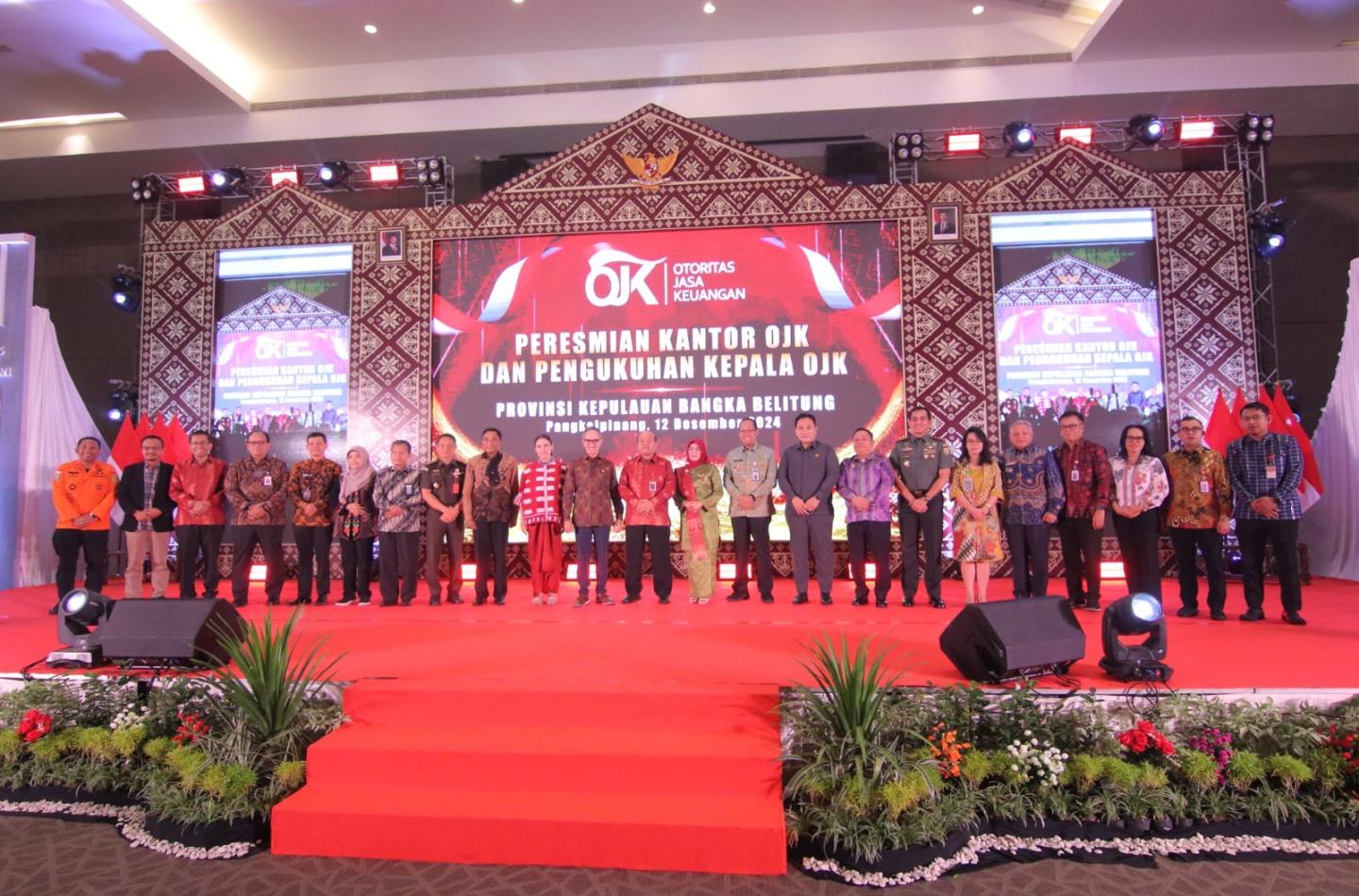 OJK Resmi Berkantor di Kep. Babel, Pj Gubernur: Memperkuat Sinergi dengan Pemerintah Daerah