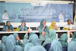 Monev 7 Kecamatan, TP PKK Pangkalpinang Dorong Perbaikan Administrasi