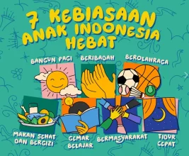 Pemerintah Luncurkan Gerakan 7 Kebiasaan Anak Indonesia Hebat