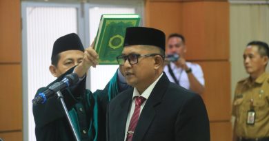 Marzuki Dilantik sebagai Penjabat Sekretaris Daerah Kabupaten Belitung
