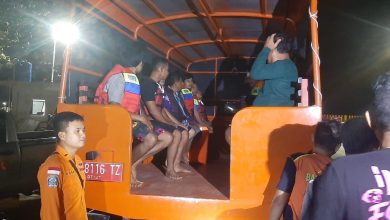 KIP Satria Anugerah 3 Bocor di Perairan Teluk Kelabat, 15 ABK Selamat