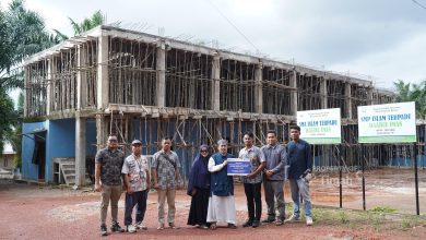 Dukung Pendidikan Keagamaan, PT Timah Serahkan Bantuan ke Pesantren Ma’had Tahfizul Quran Daarul Iman Kimak