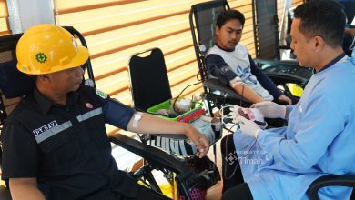 Tingkatkan Stok Darah, PT DAK Kolaborasi dengan PMI Pangkalpinang Gelar Donor