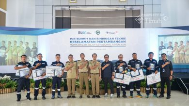 Peringatan Bulan K3 Nasional, PT Timah Berikan Penghargaan bagi Karyawan dan Mitra Usaha