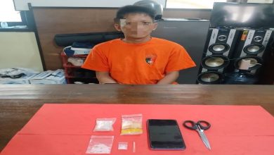 Edarkan 3,22 Gram Sabu, Petani di Bangka Tengah Ditangkap Polisi