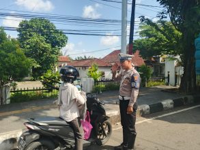 ‎Satlantas Polresta Pangkalpinang Tilang 30 Pelanggar Lalu Lintas