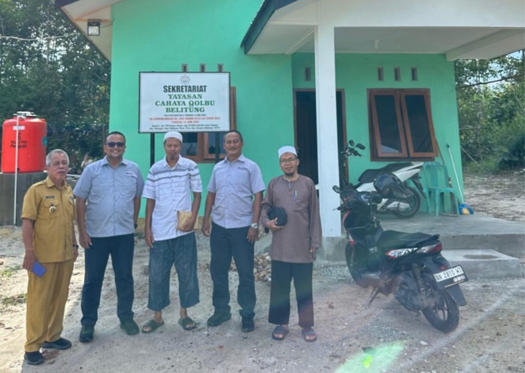 PT Timah Bantu Pembangunan Pondok Pesantren An-Nur di Belitung Timur